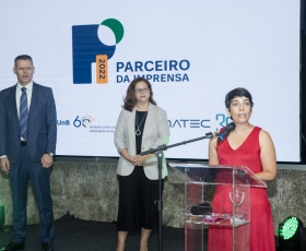 Prêmio Parceiro da Imprensa UnB 2022. Foto: Anastácia Vaz/Secom UnB. 08/12/2022
